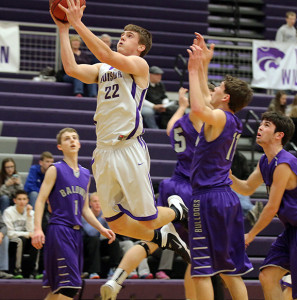 Louisburg sophomore Grant Harding was recently selected to the all-Frontier League basketball team as an honorable mention.