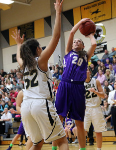 Louisburg senior Kirstin Lowry was recently selected to the all-Frontier League second team.