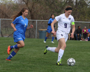 Maddie McDaniel recorded nine goals and 13 assists to earn first team all-league honors.