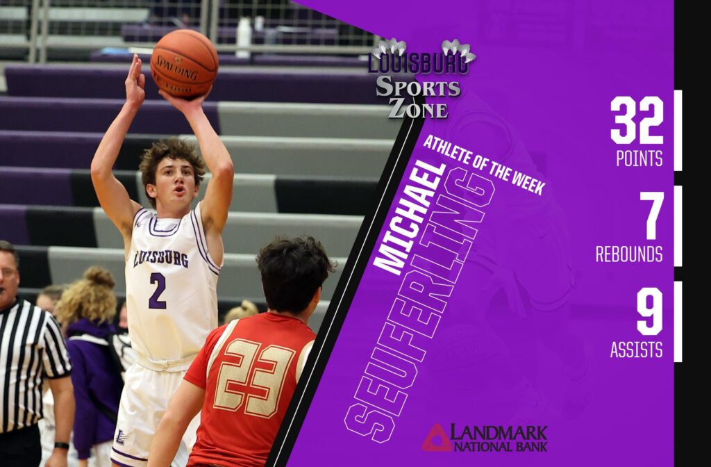 Week 6 Athlete of the Week Michael Seuferling Louisburg Sports Zone