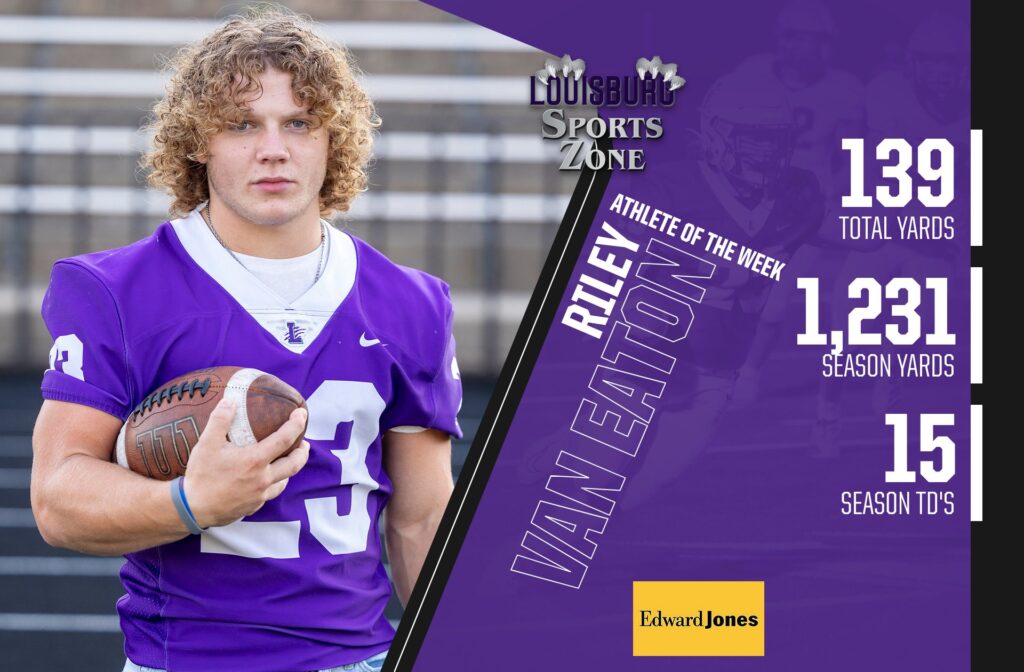 Week 10 Athlete Of The Week: Riley Van Eaton - Louisburg Sports Zone